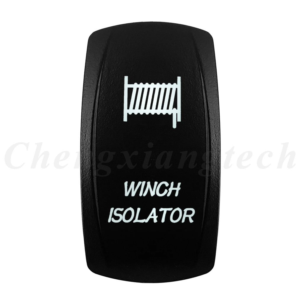 Marine 12V 24V White Led On Off Rocker Switch 5Pin SPST Momentary Switch DPDT ON OFF ON 3-Way for Car Boat Carling 4X4 Narva