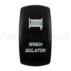Marine 12V 24V White Led On Off Rocker Switch 5Pin SPST Momentary Switch DPDT ON OFF ON 3-Way for Car Boat Carling 4X4 Narva