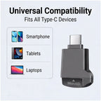 USB C to MicroSD Card Reader, High Speed OTG Adapter for Phones & Laptops, Plug & Play, Compact Design