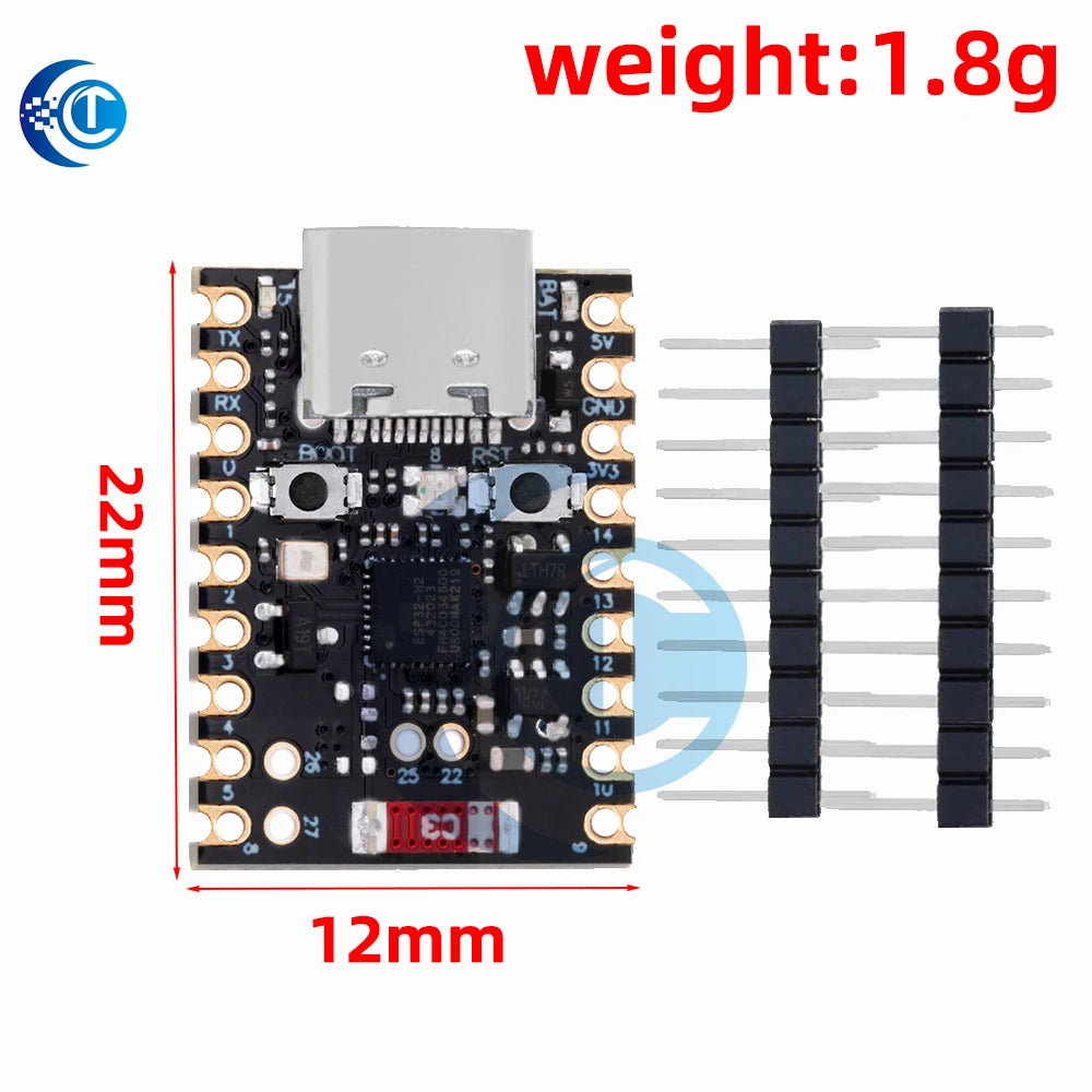 ESP32-H2 SuperMini Microcontroller Core Board - Programming Learning Development Controller