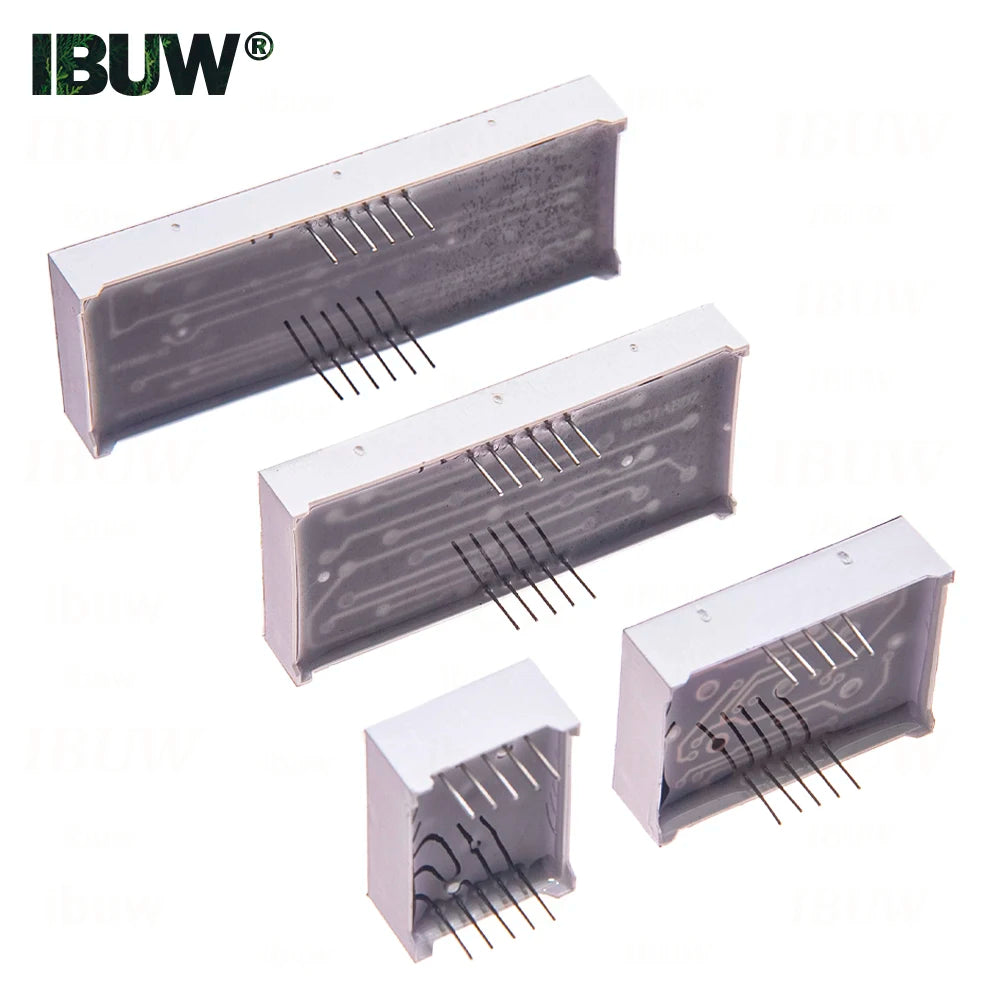 2pcs 0.8inch Digital tube Common AnodeCathode Red 1 2 Bit digital Tube LED Display 7 segment 0.8 3 4