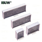 2pcs 0.8inch Digital tube Common AnodeCathode Red 1 2 Bit digital Tube LED Display 7 segment 0.8 3 4