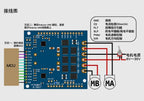 MD04 High‑Power Dual H‑Bridge Motor Driver Module DRV8701 23A 200W DC Motor Controller Replace L298N for Robot Car