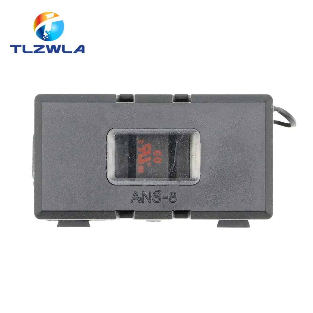 1Set ANS Trumpet Fork Plug Fuse 32V 40A 50A 60A 70A 80A 100A 125A 150A 200A Bolt Fixed Insurance Film + ANS-8 Safety Plate Base