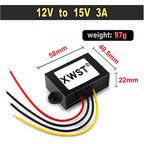 12V to 15V Step-Up Boost DC-DC Converter 1~100A Voltage Regulator Module for Solar Inverter Hybrid Systems
