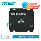 E810-DTU-V2.0 RS485 RS232 to Ethernet RJ45 Serial Port Server Wireless Transceiver Modem Full Duplex Module