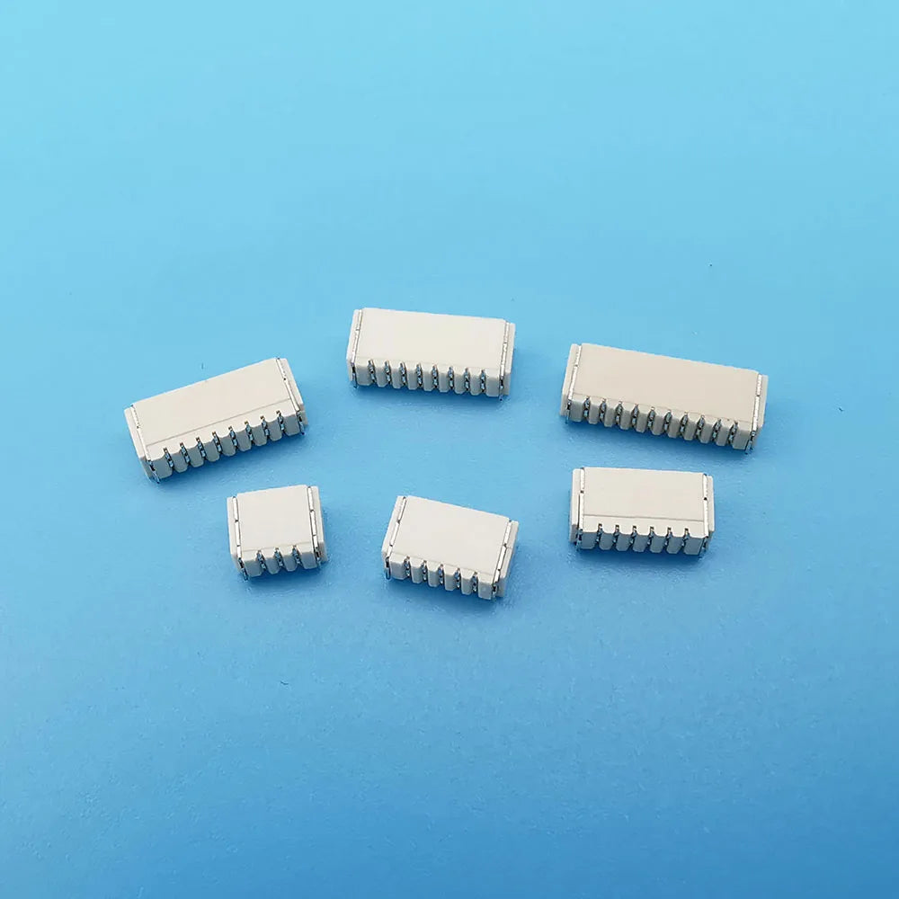 50Pcs JST SH1.0 Connector 2P 3P 4P 5P 6P 7P 8P 9P 10Pin SMT SMD Vertical /Horizontal Type Socket Housing SH 1.0mm