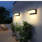 LED Outdoor Wall Lamp Waterproof IP65 Radar Sensor Ligthing Surface Mounted Porch Lights Balcony Garden 12W 18W 30W Sconce