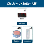 Answer Game Buzzer System Four Color States Three Answer Modes Quiz Buzzer System for Classroom Competition Family Games