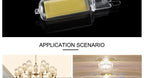 G9 LED Light Bulb 220V 5W 7W 10W COB LED Lamp Glass G9 Bulbs Replace Halogen Bulb LED Lights for Home Ceiling Lamp Chandeliers