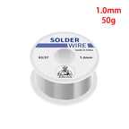 1 Piece Solder Wire High Purity Solder Wire Diameter 63/37 0.8/1mm Mixed Tin Rosin Core Solder Wire for Electrical Welding