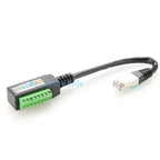 RJ45 8P8C Male to 8Pin Solderless Terminal Block Cable RJ45 to Screw Terminal Block Adapter RJ45 Screw Terminal Breakout Board