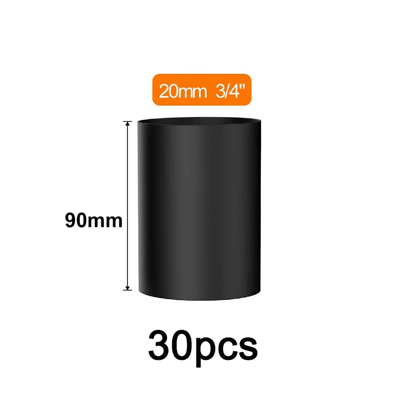 5 Sizes 90mm/3.54inch Heat Shrink Tubing Kit 75 Pcs 4:1 Ratio Adhesive Lined Dual Wall Tube Marine Grade Heatshrink Wrap Tubes