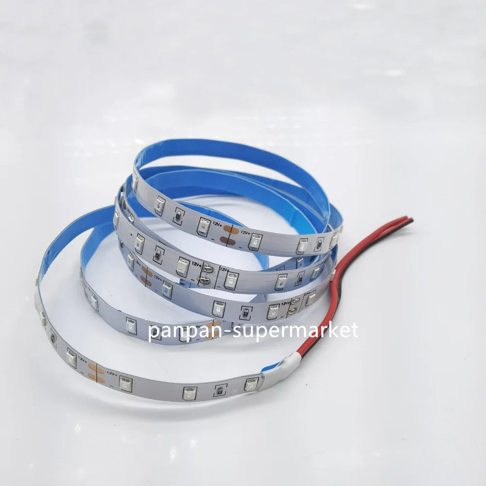 LED Strip Light 600nm True Orange SMD 5050 3528 Strip Ribbon Diode Tape Rope Lights 1m/5m 12V Flexible Strip String Lamp