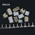 5sets GH1.25 SH1.0 JST1.25 PH2.0 XH2.54 SH/JST/ZH/PH/XH Horizontal / Vertical SMD Pin Header + Housing + Terminal Set 2.54mm