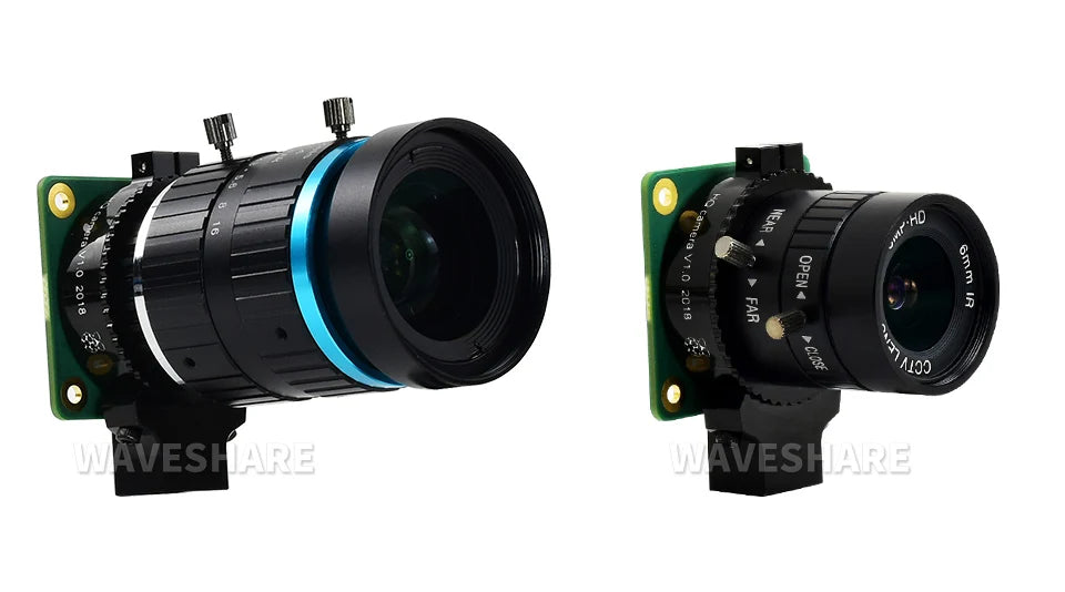 Original Raspberry Pi High Quality Camera, 12.3MP IMX477 Sensor, High Sensitivity, Supports C-Mount and CS-Mount Lenses