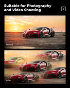 K&F CONCEPT Effects Filters Kaleidoscope Prism/Spiral Halo/Split Diopter/Motion Blur/4 6 8 Points Camera Lens Filter Photography