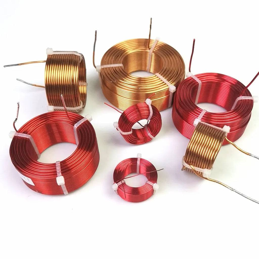 Audio Inductor Coil for Audio Equipment with Oxygen-Free Copper (OFC) Wire Gauge 0.8-1.5mm Inductance 0.2-5.0mH