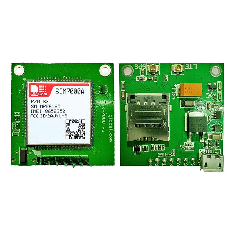 SIMcom BK-SIM7070G SIM7070E SIM7000G SIM7000E SIM7000A NBIOT CATM LPWA Core Board 1 Piece for IoT Wireless Communication