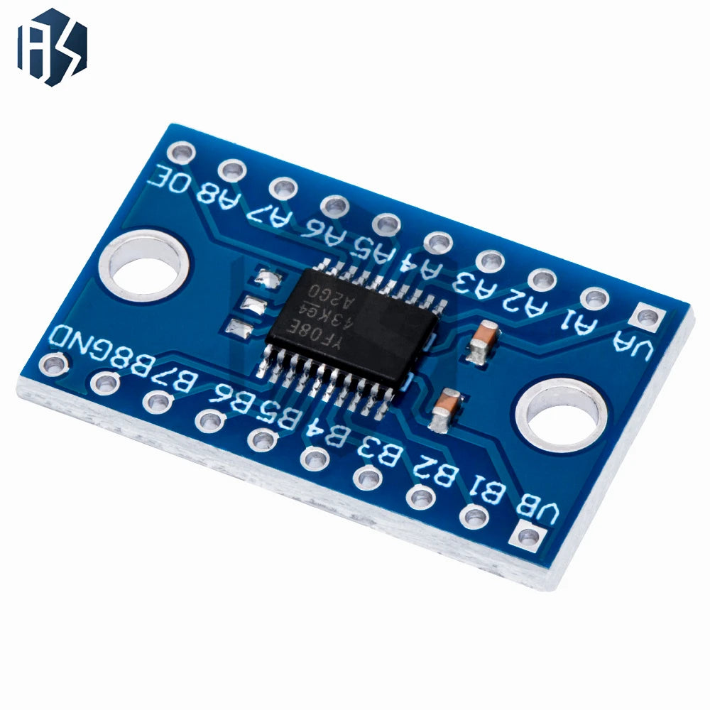 TXS0108E 8-Channel 1.4V-5.5V Bidirectional Logic Level Shifter with Auto-Direction Sensor 10Mbps High-Speed Voltage Converter