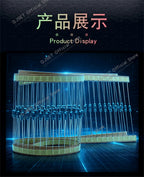 100 Pcs CAN bus terminating resistor RS-485 terminating resistor 1/4W 120 ohms 0.25W 120 ohm RS-485 communication impedance 120R