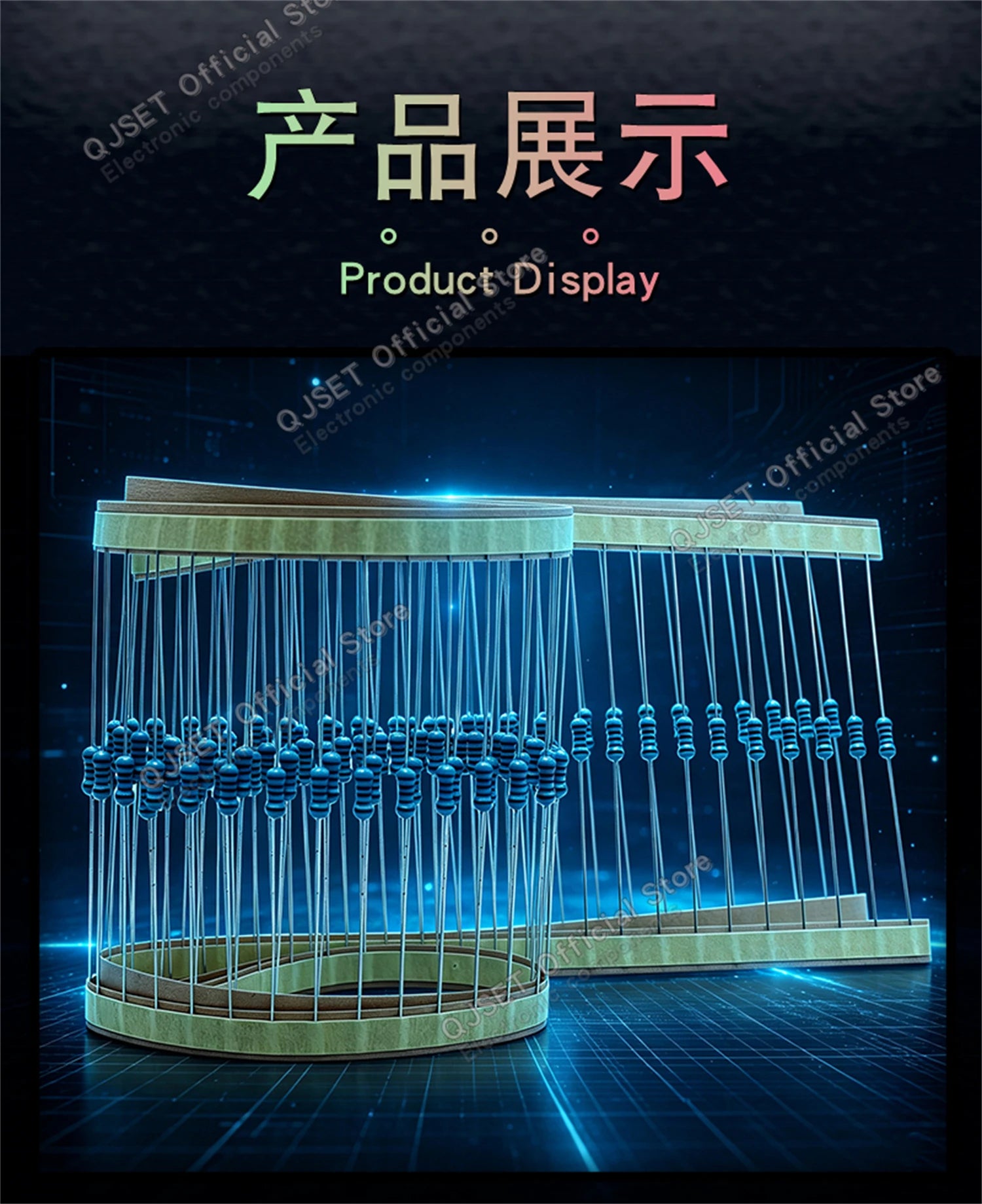 100 Pcs CAN bus terminating resistor RS-485 terminating resistor 1/4W 120 ohms 0.25W 120 ohm RS-485 communication impedance 120R