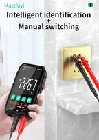 MASTFUYI Auto-Ranging Digital Multimeter High Precision 6000 Counts True RMS Tester Capacitance Ohm Hz Test Electrician Tools