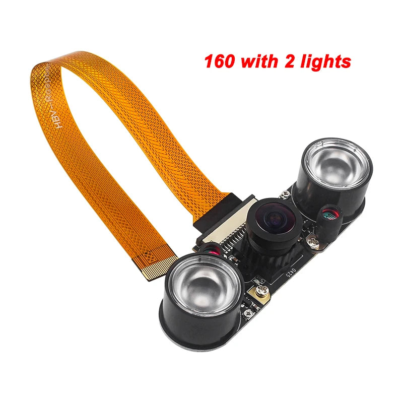 Raspberry Pi 5 8MP Camera IMX219 Sensor Chip CSI Interface 77° 130° 160° 200° Camera Webcam for Raspberry Pi 5