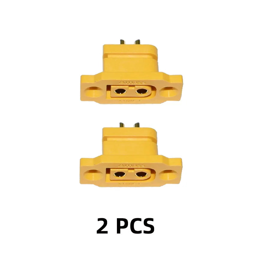 Amass XT60E-F XT60E Female Plug XT60H Male Bullet Connector Plug Adapter For RC FPV Lipo Battery RC Quadcopter XT60E Female Plug