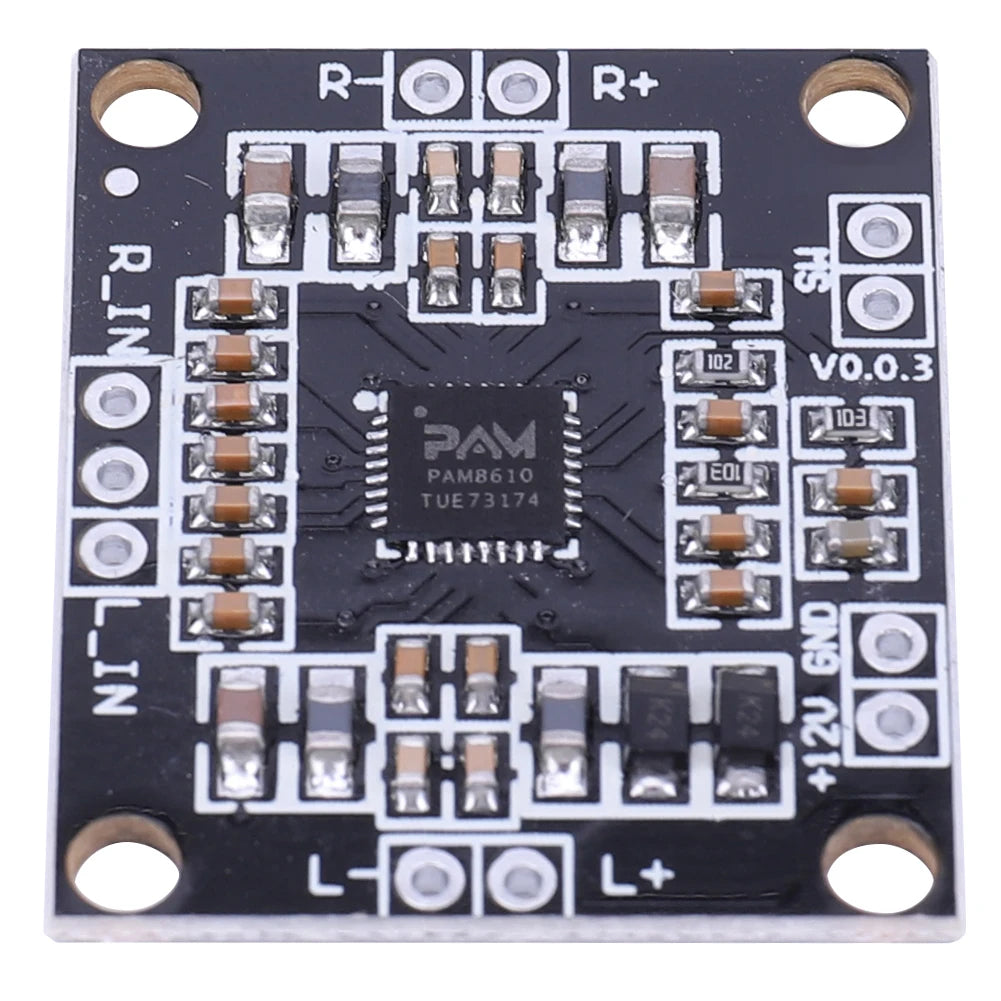 PAM8610 Digital Audio Amplifier Board 2x15W Voice Sound Amplifier Module Class D Two Channels