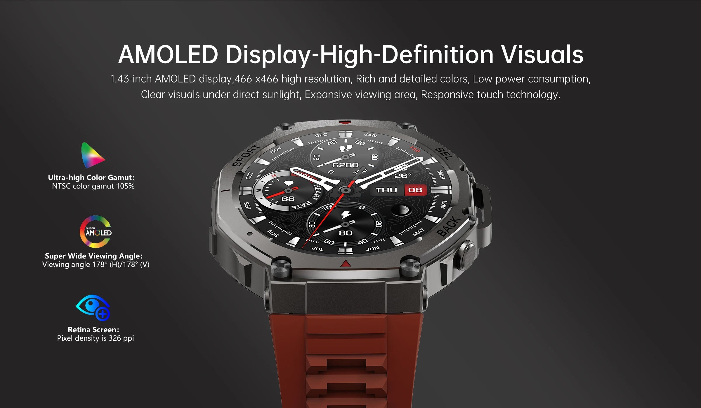 2025 New Military Bluetooth Call Smart Watch Built-in GPS Compass Barometric Altimeter 10ATM Waterproof Sports Smartwatches Men