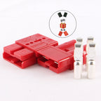 50A 80A 120A 175A 350A 600V High Current Power Double Pole Quick Connect Disconnect Battery Charging Connector Plug