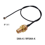 5Pcs/Lot IPX to SMA Pigtail Cable, Female SMA to UFL/u.FL/IPX Adapter, 1.13MM RP-SMA-KY, High-Quality RF Coax Cable Assembly