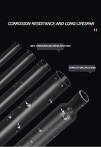 10 Meter/Lot Heat Shrink Tube 2:1 Clear Transparent Tubing Shrinkable Wrap 1mm - 60mm Cable Sleeve Wire