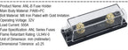 1Set ANL Automotive Fuse Holder Fusible Link With ANL Flat Type Bolt-on Blade Fuse 30A 40A 50A 60A 70A 80A 100A 120A 150A-500A