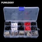 Model Airplane Unmanned Servo Connector 2.54mm JST/SM/JR 2P 3P Battery Charger DuPont Line Connection Terminal Plug Set JST SM