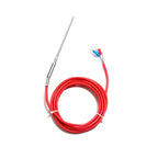 PT100 RTD Penetrating Temperature Thermistor Probe 4x50mm 4x100mm 4x150mm PT1000 Needle-shaped Thermal Resistance Sensor