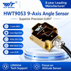 WitMotion HWT9053(X/Y±0.001°)3-Axis Acceleration+Gyro+Euler Sensor IP68 AHRS IMU Built in RM3100 Magnetometer Chip for UAV Robot