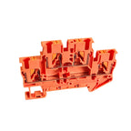 10Pcs PTTB-2.5 Double Level Push-in Din Rail Terminal Block 2 Layer 2.5mm² Plug Cable Electrical Wire Connector PTTB 2.5