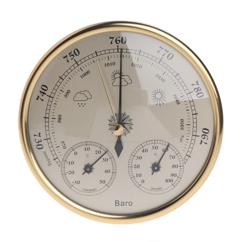 Multifunctional Temperature Humidity Pressure Barometer For Hanging