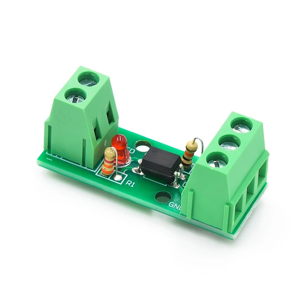 1 Channel Way Optocoupler Isolation Module PC817 3V-5V 12V 24V Photoelectric Isolator Rail Holder PLC Drive Motor Board