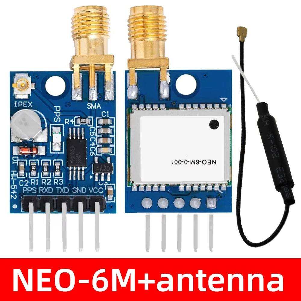 Neo-6m Neo-7m Double Sided Gps Mini Module Neo-m8n Satellite Positioning Microcontroller Scm Mcu Development Board For Arduino
