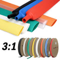 3:1 Heat Shrink Tube 1.6mm ~ 50mm Waterproof Insulating Sleeve Wire Protection Dual Wall Heat-shrinkable Sleeve With Glue Inside
