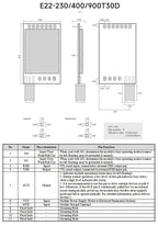 LoRa Module COJXU E22-T Series UART SMD DIP 170/230/433/915/868MHz 22/30/33/37dBm Stamp Hole SMA-K Wireless Module