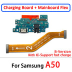 NEW USB Charge Port Charging Socket Connector Board Main FPC Connect Mainboard Flex Cable For Samsung A10 A20 A30 A40 A50