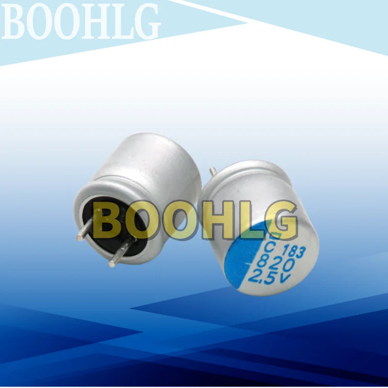 10pcs 100pcs 820uF 2.5V NCC PSC Series 8x8mm Super Low ESR 2.5V820uF For Motherboard VGA Solid Capacitors