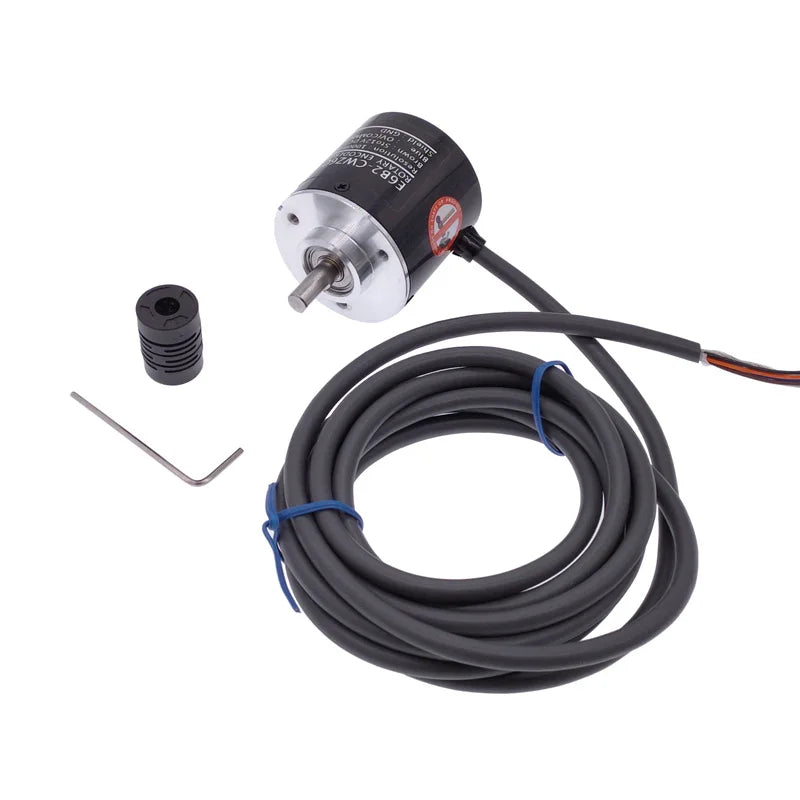 E6B2CWZ6C Rotary Encoder E6B2-CWZ6C 10 20 30 40 50 60 100 600 720 1024 1200P/R 5-24V DC NPN Output Rotary Switch With 2m Line