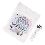 100PCS 10Values MF52 NTC Thermistor Kit 1K-100K 3950B for Temperature Sensing & Circuit Overheat Protection 1K 10K 100K