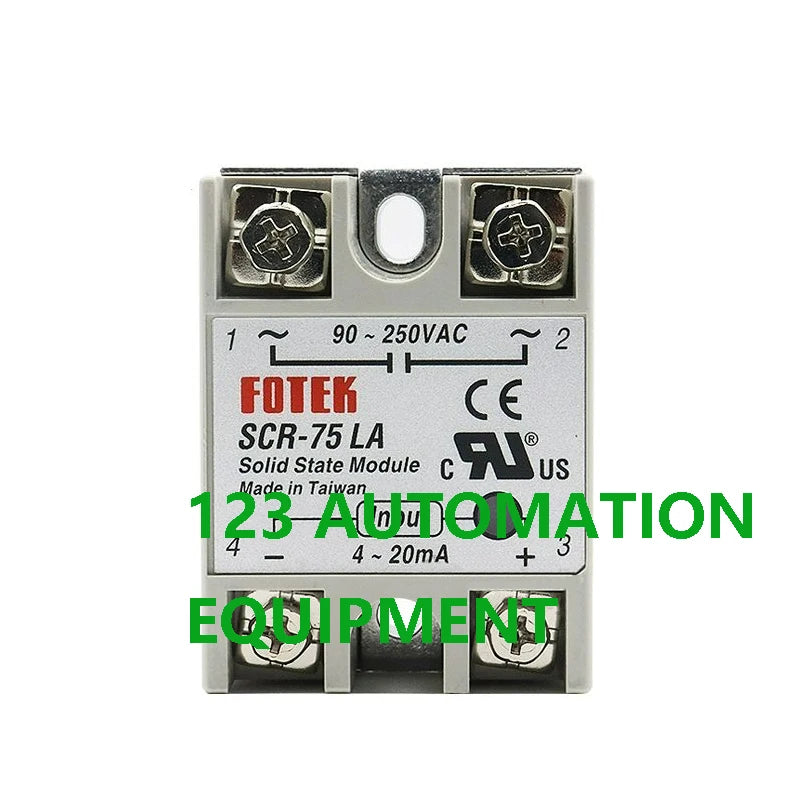 Authentic New FOTEK SCR-25LA 40LA 50LA 75LA-H  SCR-25LA 40LA 50LA 75LA Single Phase Solid State Relay SSR Small AC