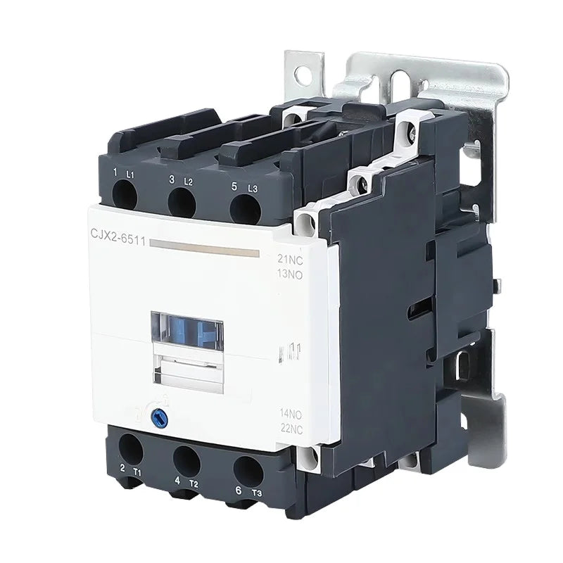 LC1-D50 AC Magnetic Contactor 50A 1NO 1NC Starter Relay Contactor 220V/380V 50/60Hz 3 Electric Contactors